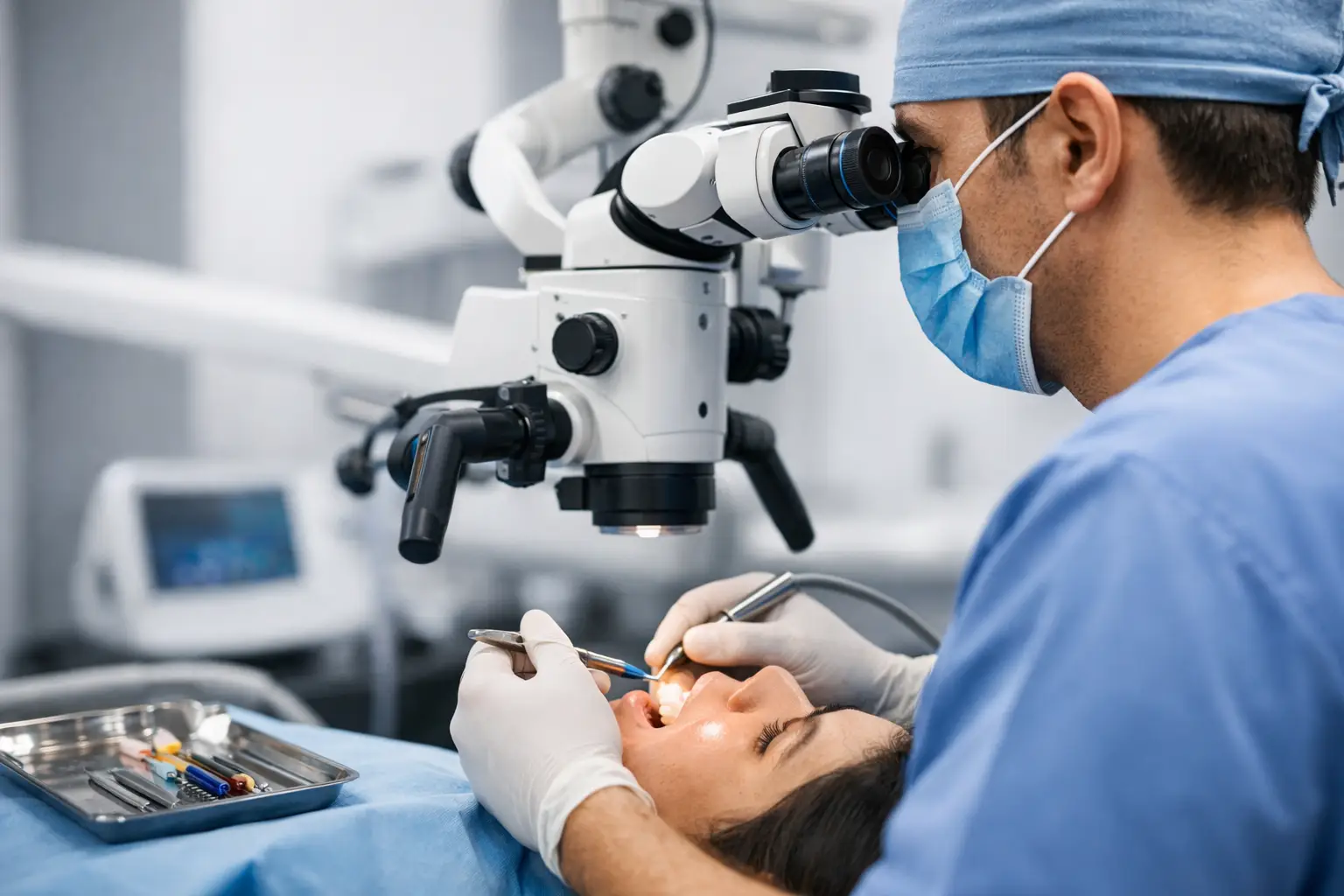 Ce înseamnă endodonție la microscop?