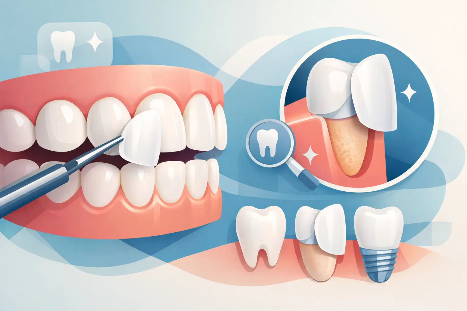 Ce sunt fațetele dentare și când merită