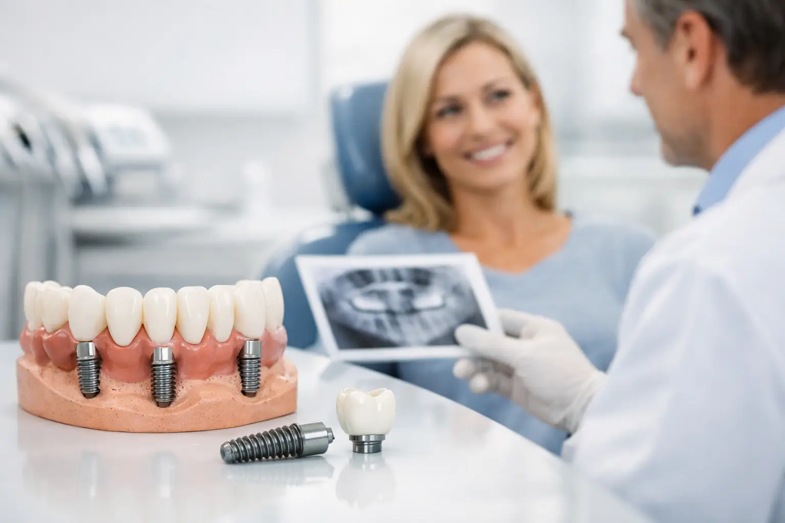 Implanturi dentare complete: ce trebuie să știi
