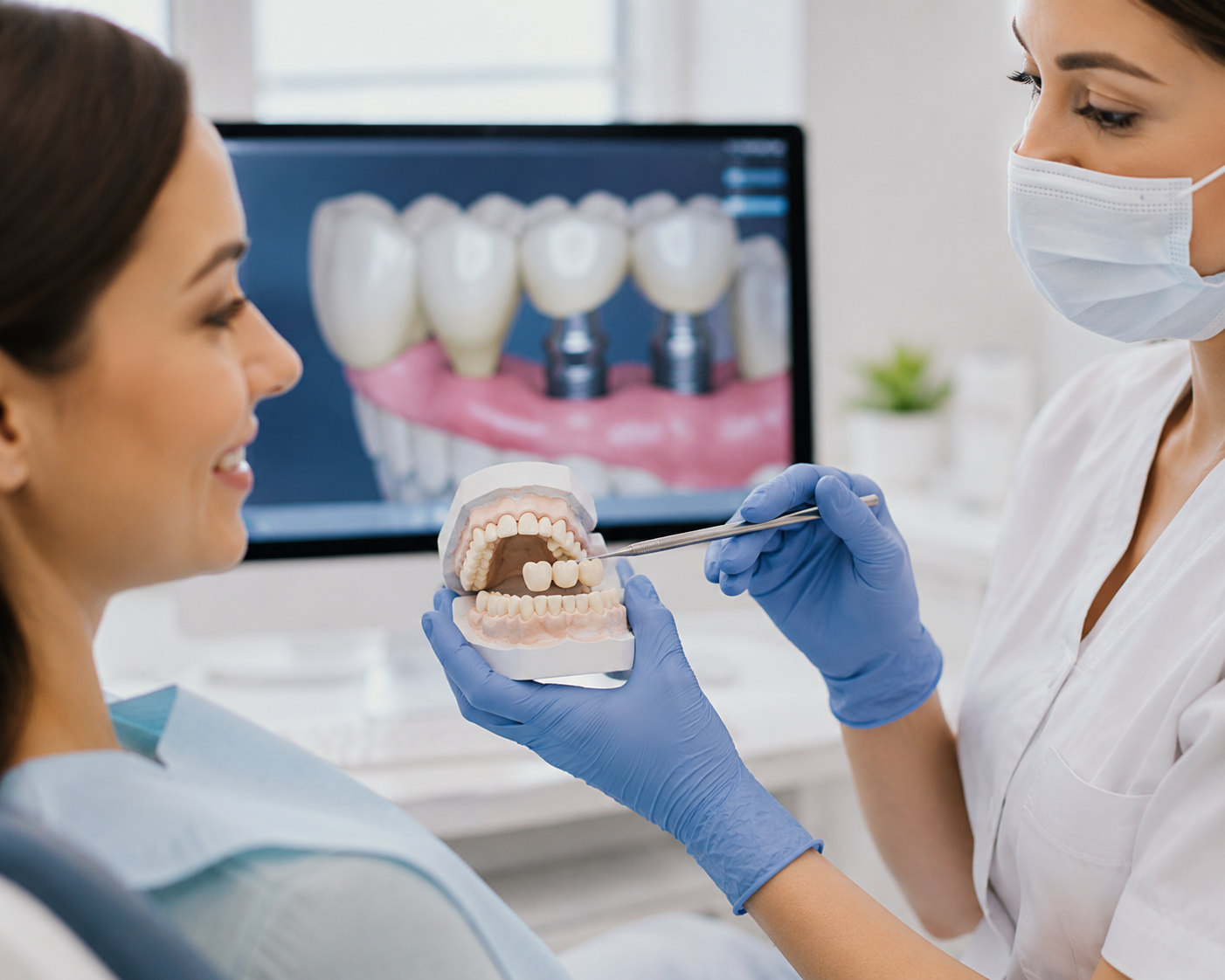 Coroane și punți dentare Nicodent