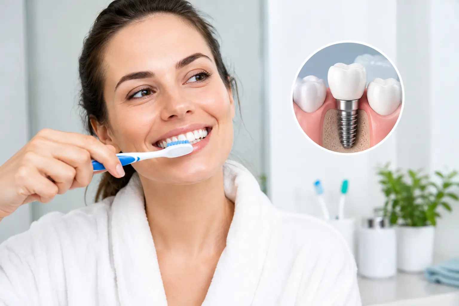 Cum îngrijești implantul dentar zi de zi corect