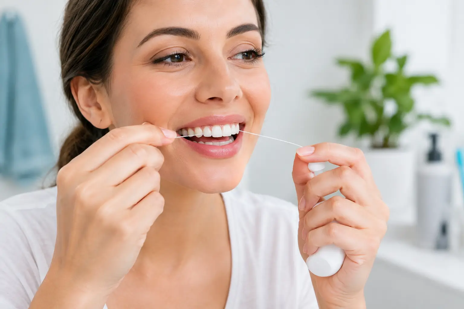 Cum folosești ața dentară corect, fără să rănești gingiile